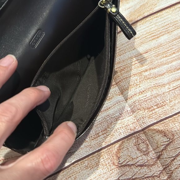 Coach Brown Monogram Long Wallet - Picture 7 of 11